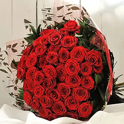 60 Red Roses Bouquet