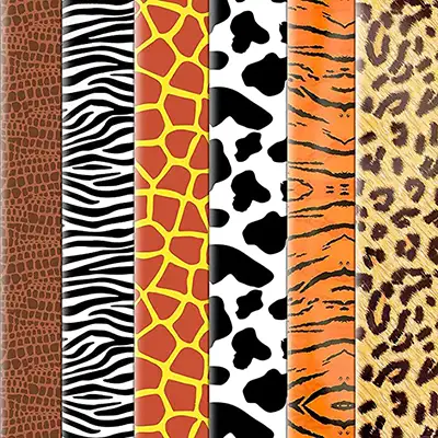 Animal Theme Gift Wrapping Paper