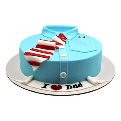 I Love U Dad Cake