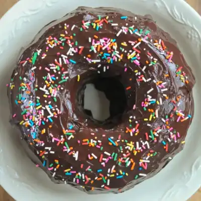 Donut Cake for Birthday