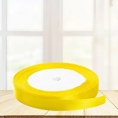 Decorative Yellow Ribbon