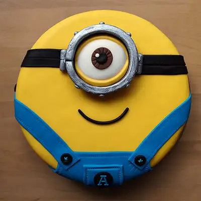 One Eyed Minion Cake