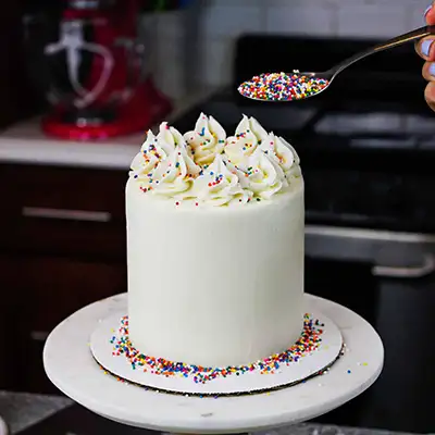 Mini Vanilla Cake