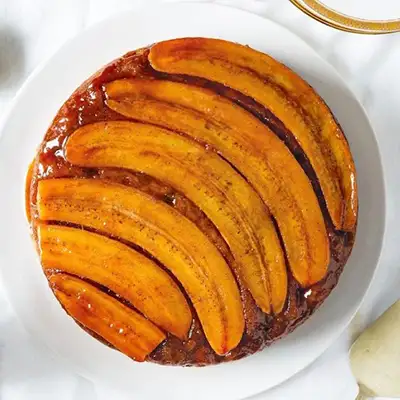 Banana Foster Upside Down Cake