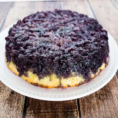 Blueberry Upside Down Cake