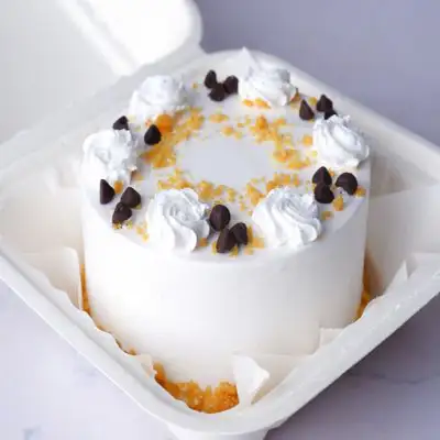 Butterscotch Bento Cake