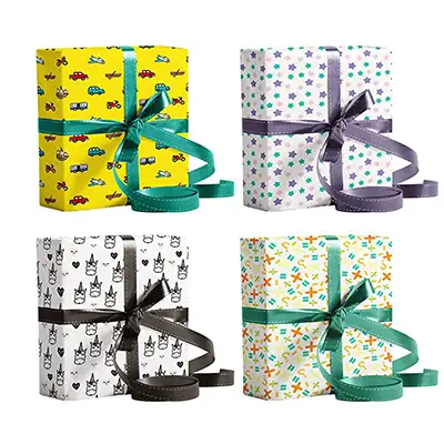 12 Premium Gift Wrapping Paper