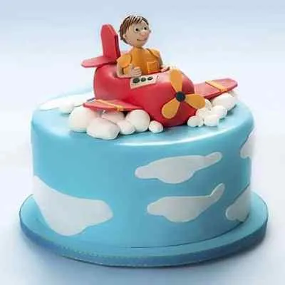 Fondant Birthday Cake