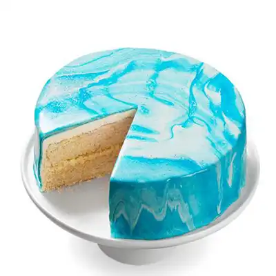 Mirror Glaze Mousse Cake