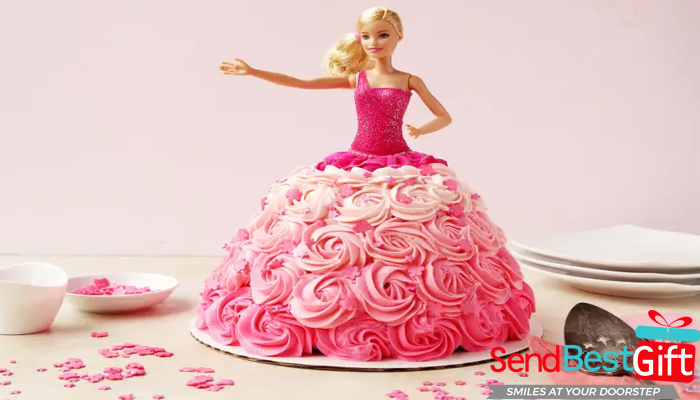 Best Barbie Doll Theme Cake In Pune | Order Online