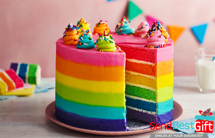 Rainbow-Cakes