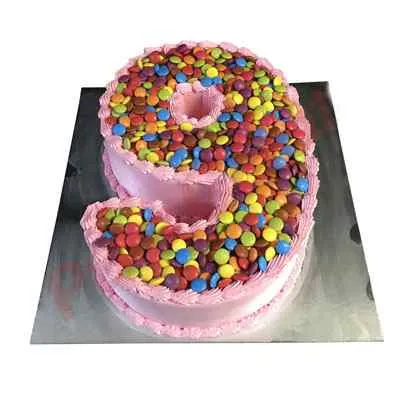 Number 9 Birthday Cake | Birthday Cake in Noida | Bakehoney