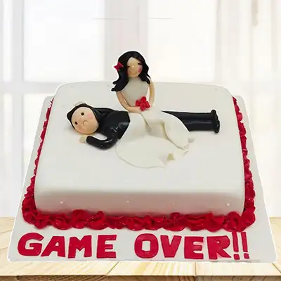 naughty couple cake