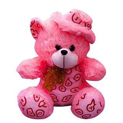 red and pink teddy bear