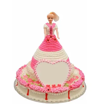 Order Beautiful Princess Barbie Cake Online | Yummycake