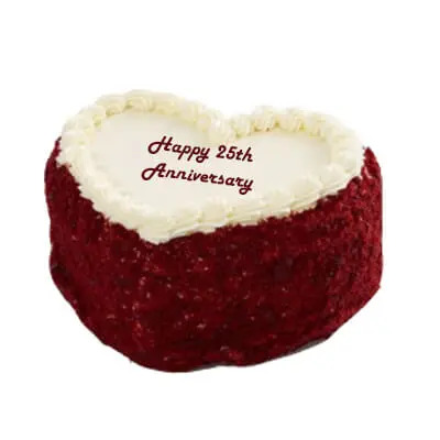 25th Wedding Anniversary Cake... - Le torta - the cake maker | Facebook