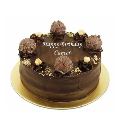 Order Dark Chocolate Birthday Cake Online | Chocolate Truffle Cake