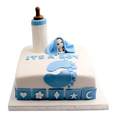 Baby Shower Theme Cake 05, - Just Bake