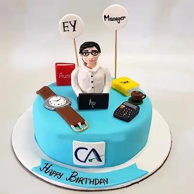 Hub of yum - Birthday cake for businessman.!! #cakestory... | Facebook