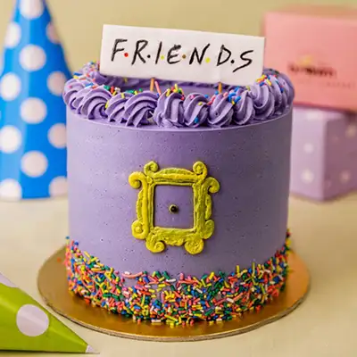 Friends TV Show Cake