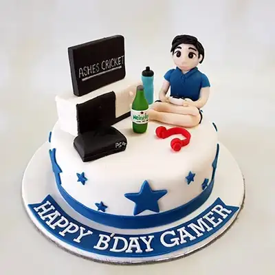How to Make a Gaming Cake | Gaming Theme Cake Recipe - YouTube