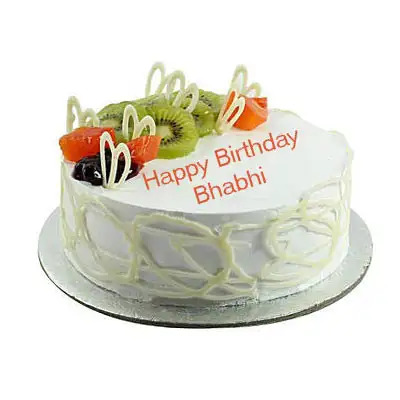 ❤️ Ice Heart Birthday Cake For Sonia Bhabhi Ji