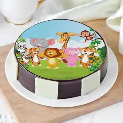 Jungle Book Cakes | Jungle Book Theme Cakes Delivery in Delhi NCR |  Flavours Guru