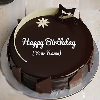 Cake Topper | Happy Birthday With Date | Vasari PK