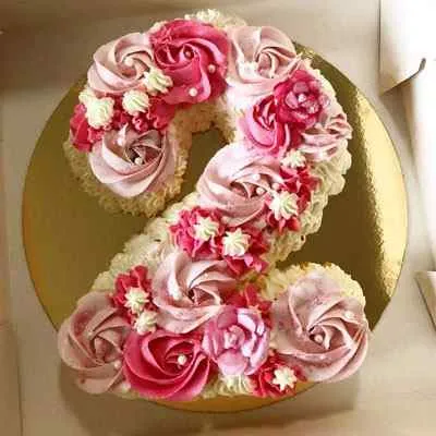 www.cake.lk | Birthday Cake Number Two 1.5Kg