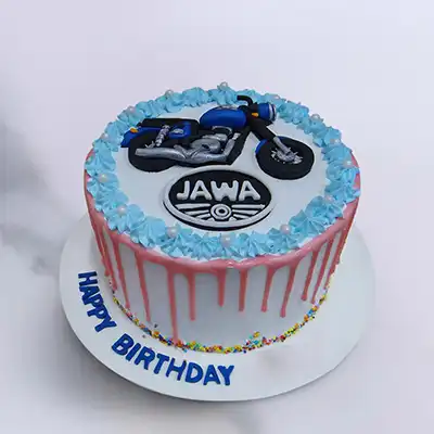 Harley Davidson Motor For Fathers Cake, A Customize For Fathers cake