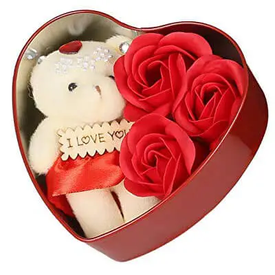 Teddy Bear For Girlfriend ( Order Birthday Gifts Online ) - Kalpa Florist