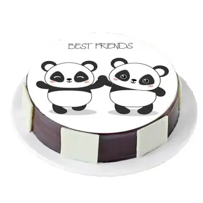 Best Friends Cake by CakeZone | Gift regular-cakes Online | Buy Now