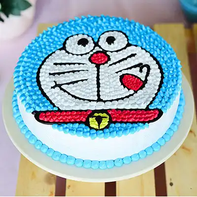 A cake for Shayna, blue, white, black, smile, cake, panda HD wallpaper |  Pxfuel