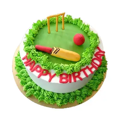 80th Birthday Cricket Cake & 18th Lebron Shoe - La Creme Patisserie Blog